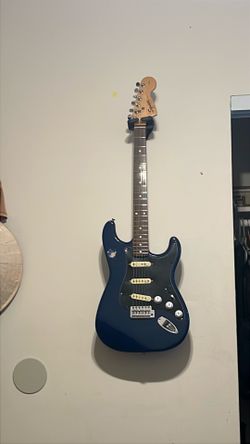 2002, 20th anniversary squire - Stratocaster affinity series.