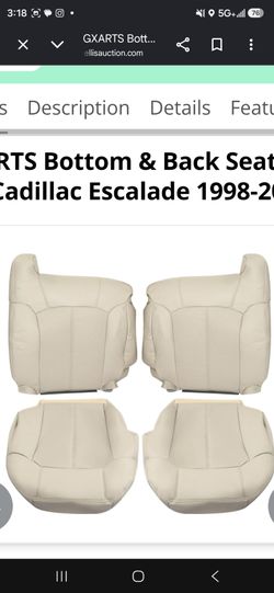 Escalade seat covers