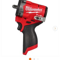 Milwaukee
M12 FUEL 12V Lithium-Ion Brushless Cordless Stubby 3/8 in. Impact Wrench (Tool-Only)