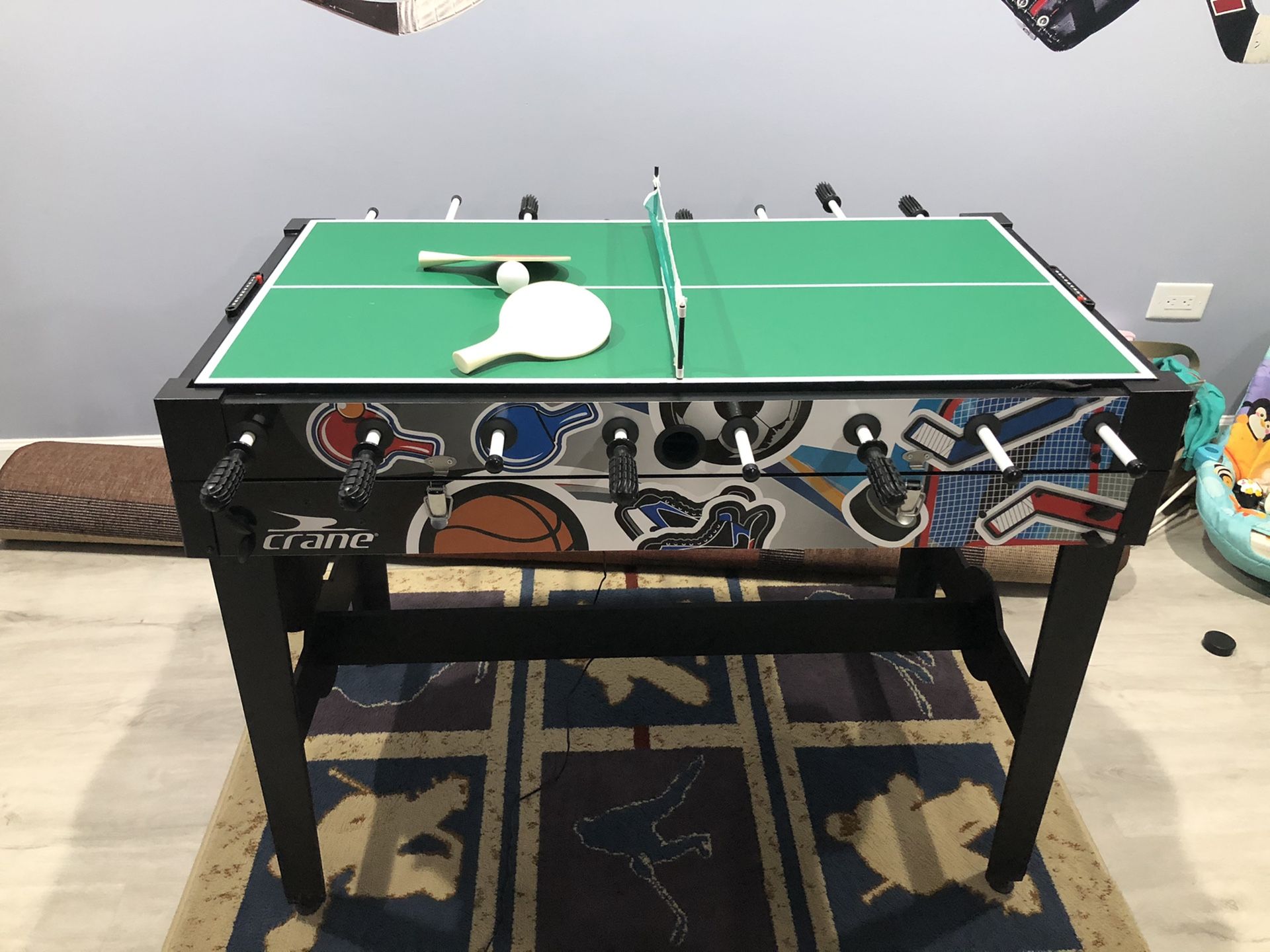 Crane 48 inch 4 in 1 multi game table