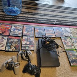 PS2 AND 3 REMOTE + 12 GAMES $125FIRM