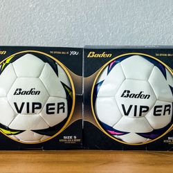 NEW Baden soccer balls outdoor official size & weight 5 