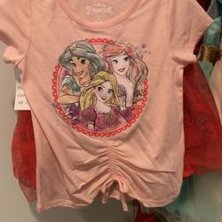 New princess skirt shirt set 5T