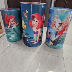 Birthday Party Cylinders Little Mermaid Decor
