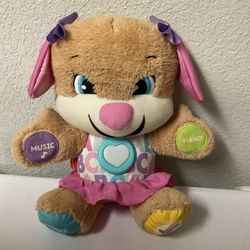 Fischer Price Laugh And Learn Smart Stages Puppy Educational Toy For Girls Kids.