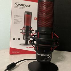 Hyperx Quadcast USB Microphone 
