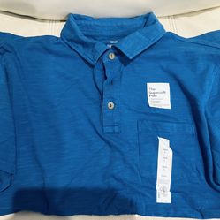 NWT super soft blue polo