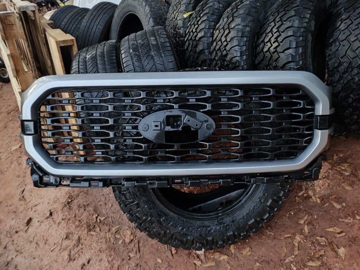 2022 To 2024 Ford F-150 Painted Grill Silver Black OEM Original