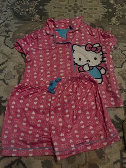Hello Kitty Girls Pajama Set