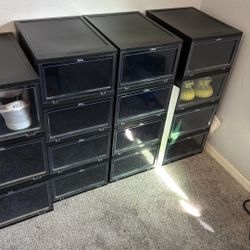 Drop Front Shoe Boxes 