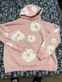 Pink Denim tears  hoodie