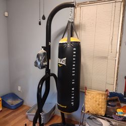 Everlast Power Core 80 Lb Punching Bag With Stand