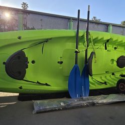 Lifetime Kokanee 10'6" Tandem Kayak Bundle