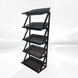 supermarket vegetable fruit Side display stand VFS80