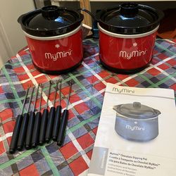 2 MyMini Chocolate Dipping Pots in excellent condition