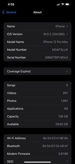 iPhone 12 Pro Max