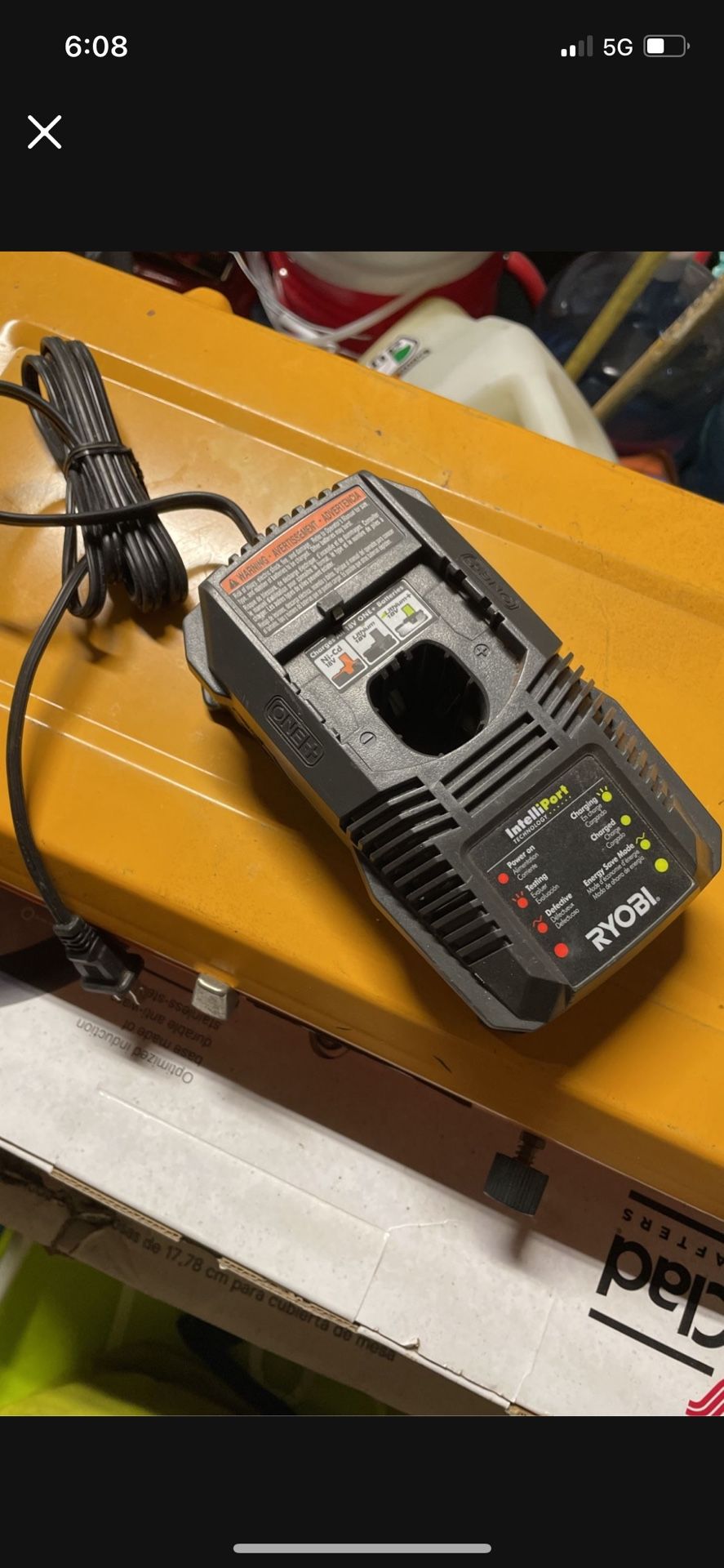 Ryobi One Plus Charger