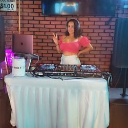 Dj Mixer Speaker And Microphone