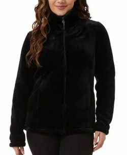 32 Degrees Women's Black Full Zip Lightweight Fleece Jacket Size M NWT