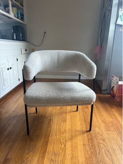 mid century modern comfy desk/living room chair