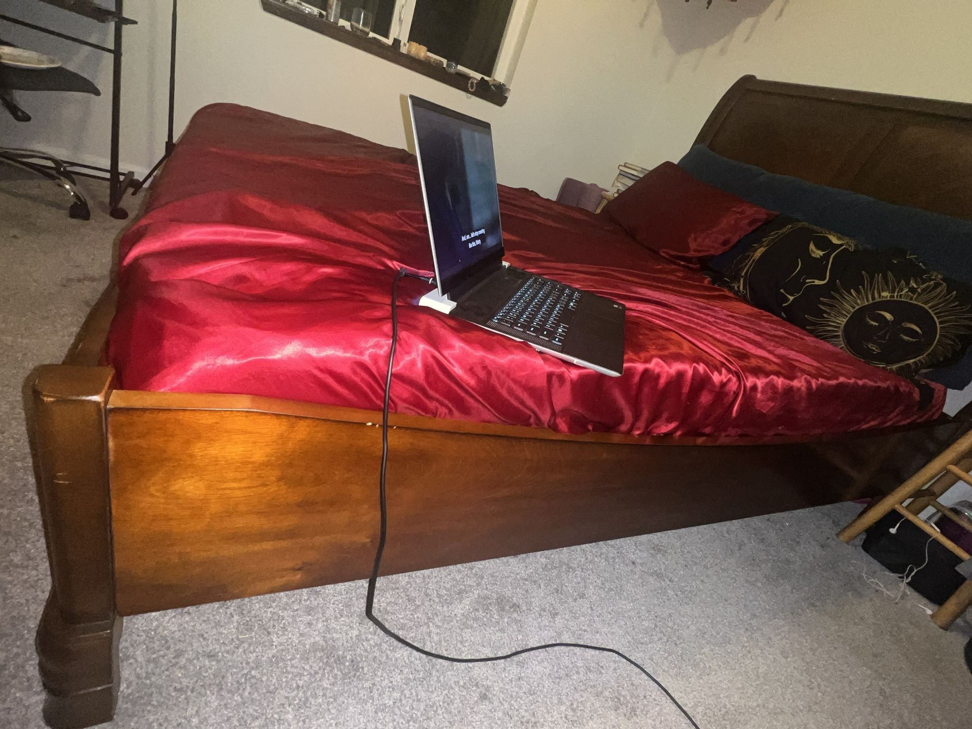 Queen Size Wooden Bed Frame