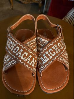 Huarache de piel