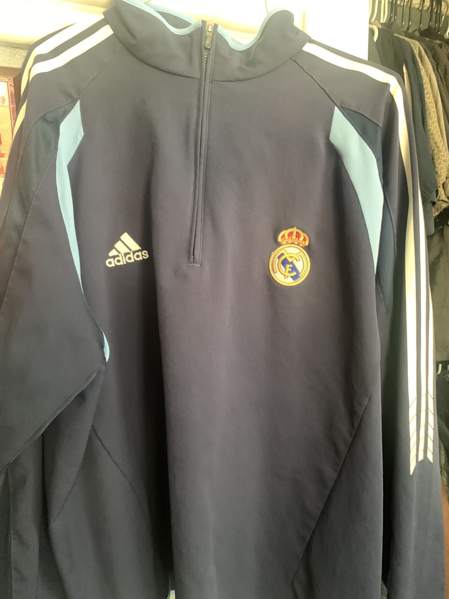 Vintage Real Madrid Warm Up Jacket