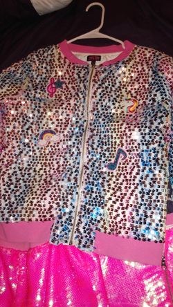 Halloween Costume!!Jo Jo Siwa items for sale. Size Large 12/14 in girls.