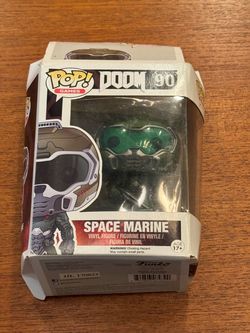 Funko POP! Games #90 Doom Space Marine Doomguy Vinyl Figure Funko pop (Open Box)