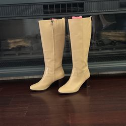 Madewell Leather Knee Boots Size 8