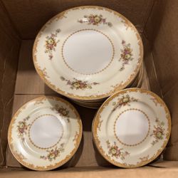 Vintage Japanese Dinner Set 
