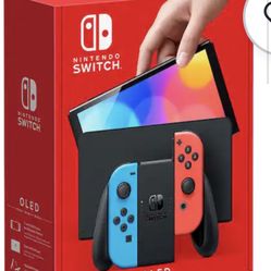 *“Completely new Nintendo switch for sale”*