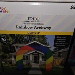 Light Up Rainbow Archway