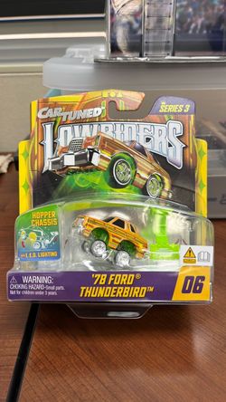 Car tuned lowriders 78 ford thunderbird diecast