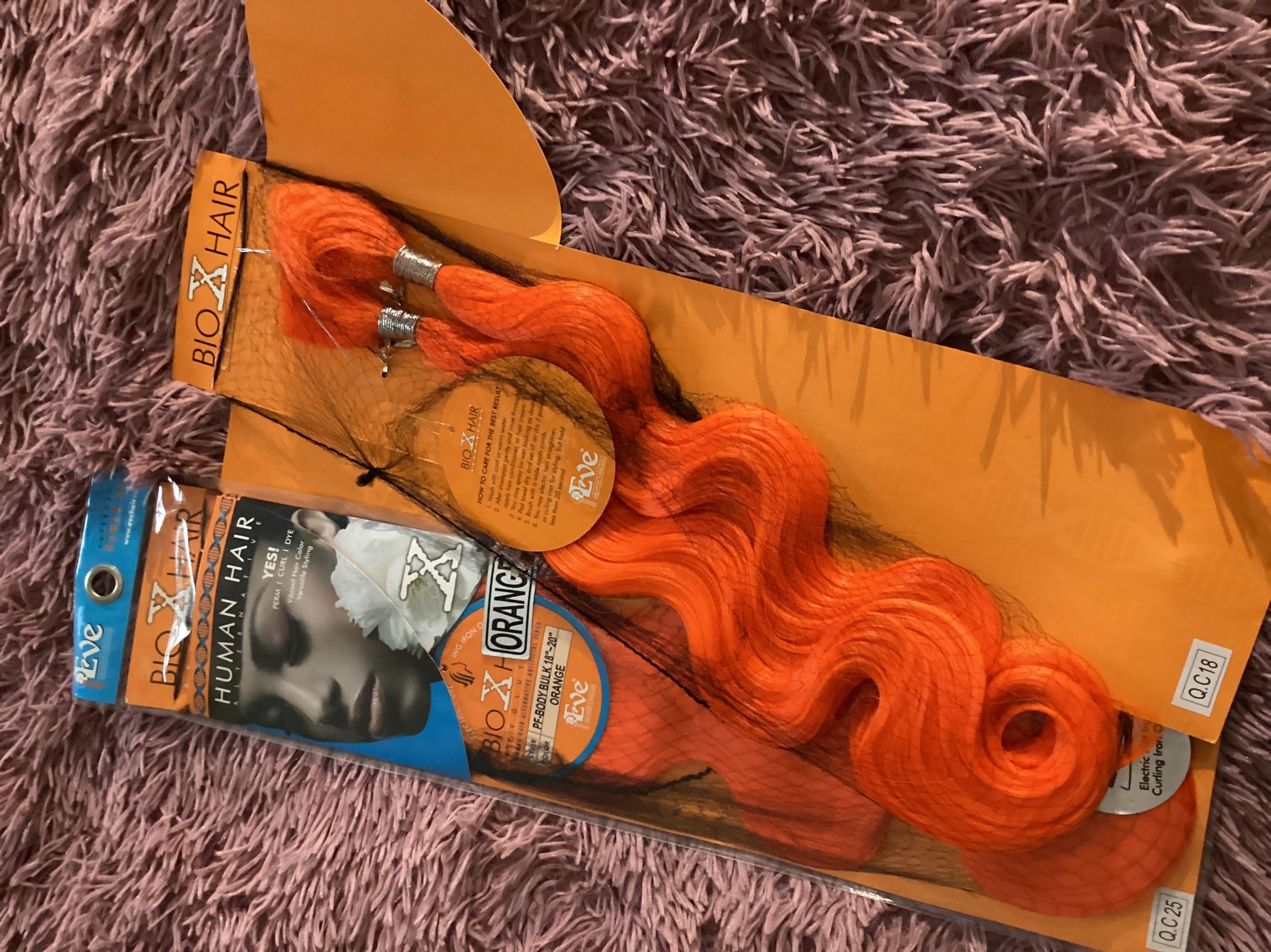 Orange Hairs Curls
