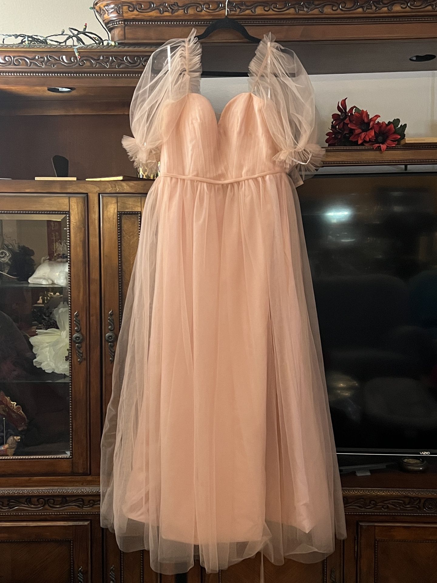 Light Pink Tulle Dress 