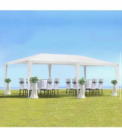 New 10 ft. x 20 ft. Outdoor Tent Canopy without Sidewalls In White (requires assembly)