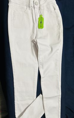 So High Rise Skinny Jeans Jeggings size 0/24W - White NEW