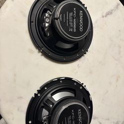 Kenwood 6.5in speakers