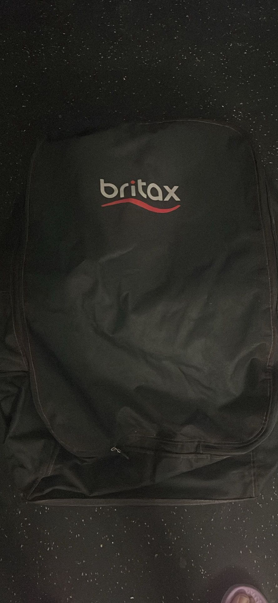 Britax Car Seat Travel Bag with Padded Backpack Straps | Water Resistant + Built-in Wheels + Multiple Carry Handles