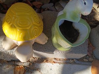 Ceramic garden animals