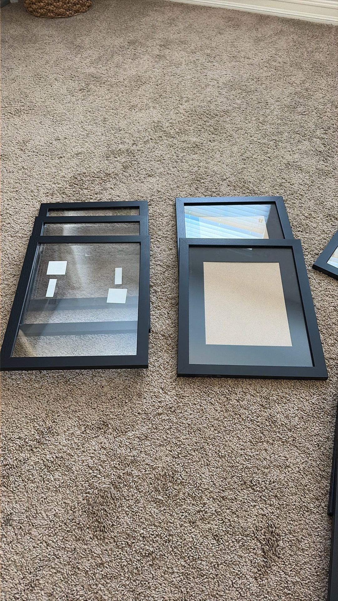 10 Black Frames 11”x14”
