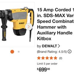 Dewalt Rotary Hammer Corded 