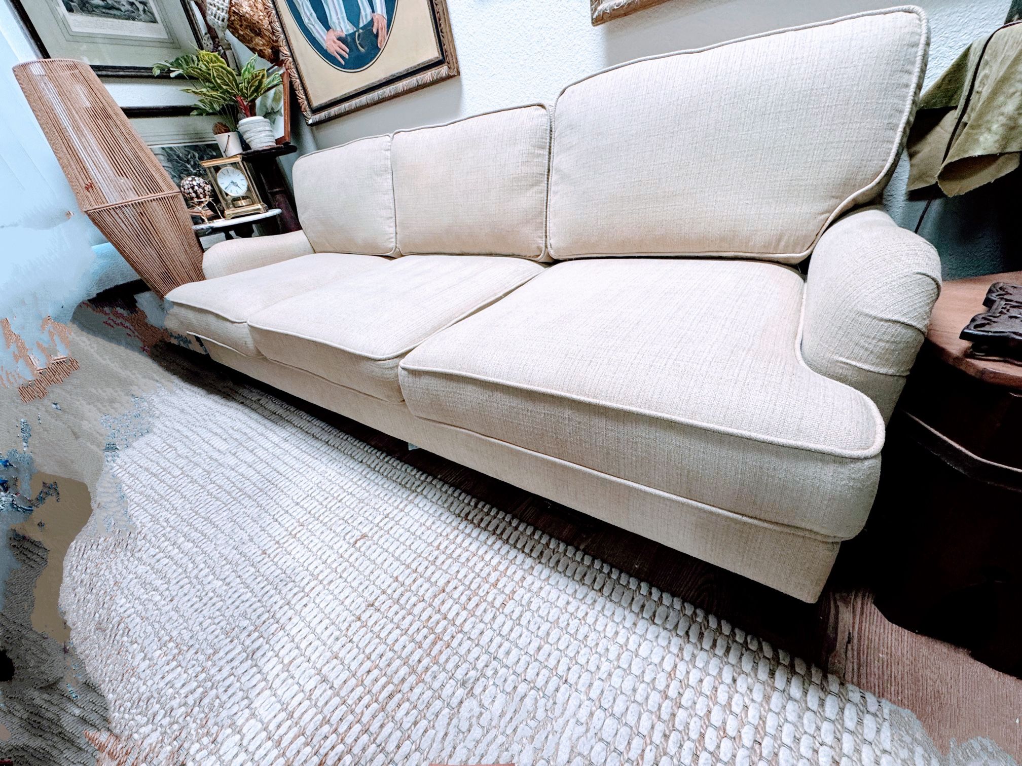 7ft Pier 1 Sofa - Clean & Comfy
