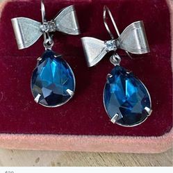 Aretes stainless piedras