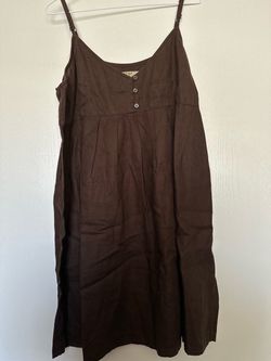 Old Navy Brown Spaghetti Strap Sundress
