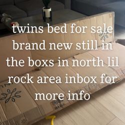 brand new in box twin beds 