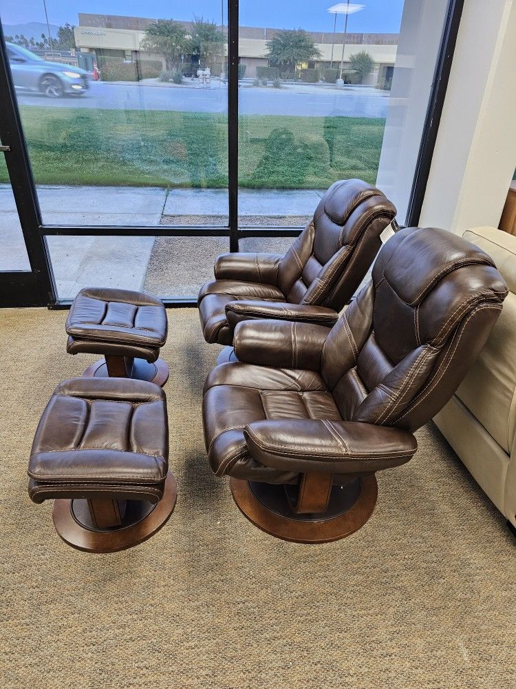Leather Swivel Chair