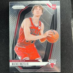 Matas Buzelis [Silver] #252 Basketball Cards 2024 Panini Prizm 