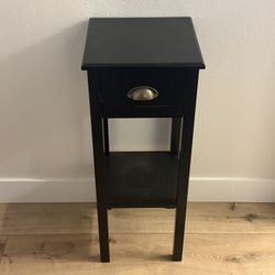 Black End Table